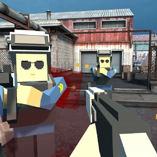 Pixel Factory Battle 3D.IO Game 