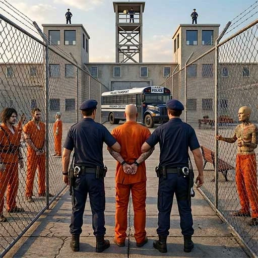 Police Bus Driving Game 