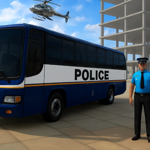 Police Bus Simulation Game