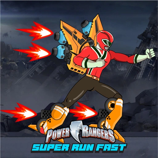 Power Rangers Run Fast - Escape Zombies Game