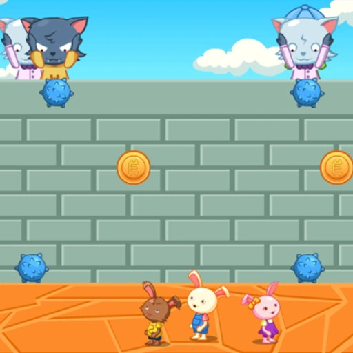 Rabbit Avoid Thorn Ball Game