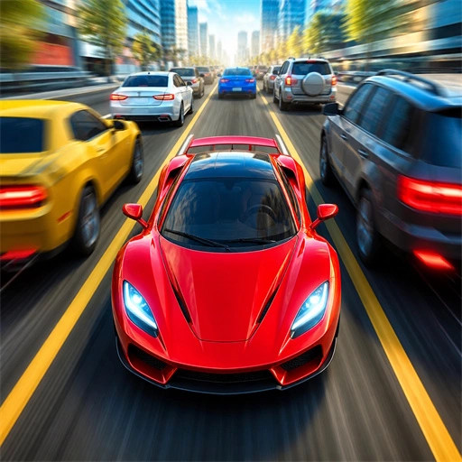 Race Through Traffic Game