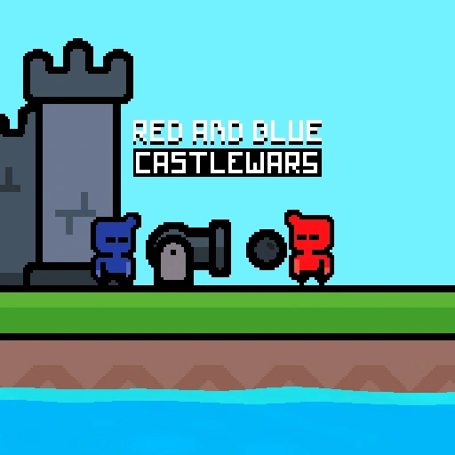 Red and Blue Castlewars Game