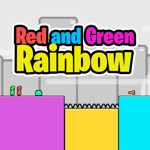 Red and Green Rainbow Game