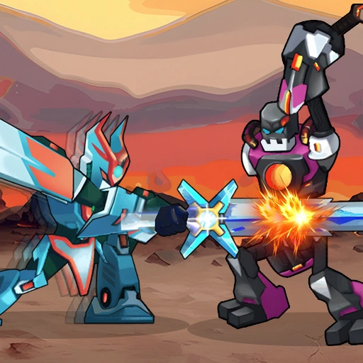 Robot Fighting Adventure Game  