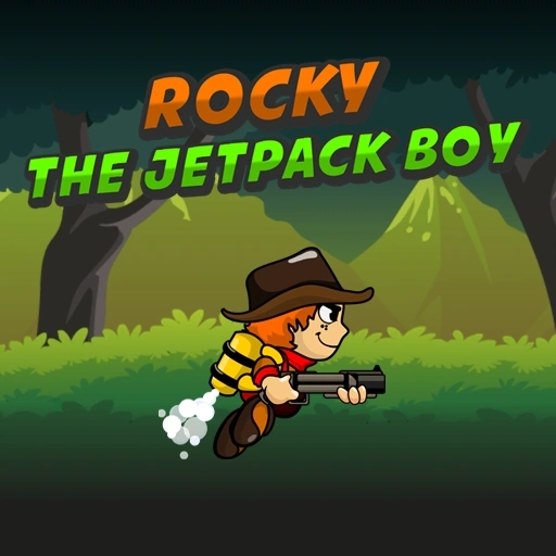 Rocky The Jetpack Boy Game