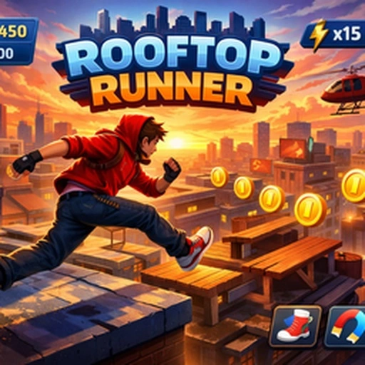 Rooftop Runner Game