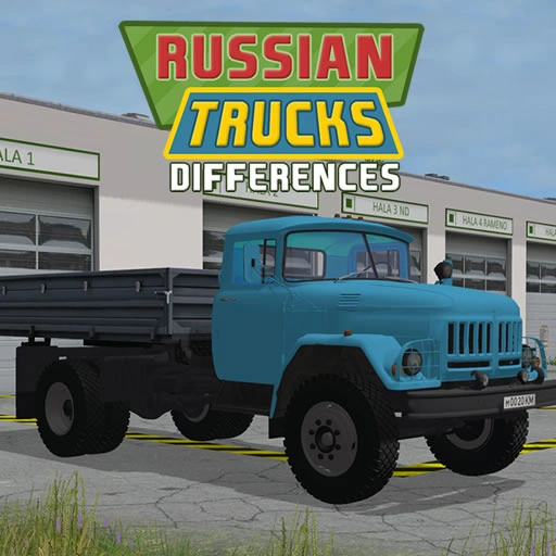 Russian Trucks Differences Games