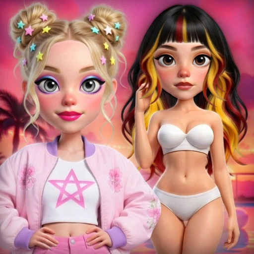 Sid & Ginny Y2K Glam Clash Game