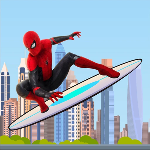 Spiderman Skateboarding Game