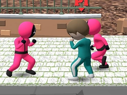 Squid Game Multiplayer Fighting Game