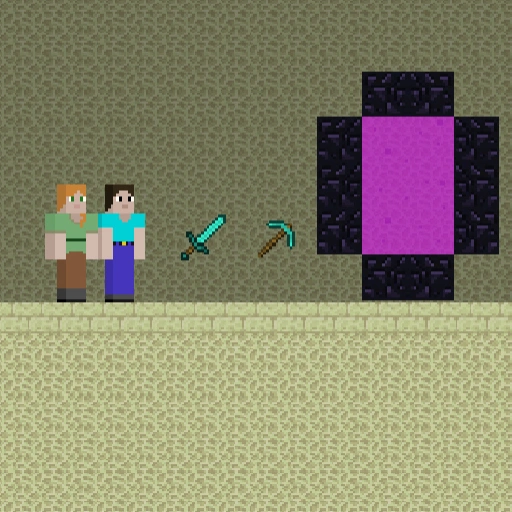 Steve and Alex Ender World Game 