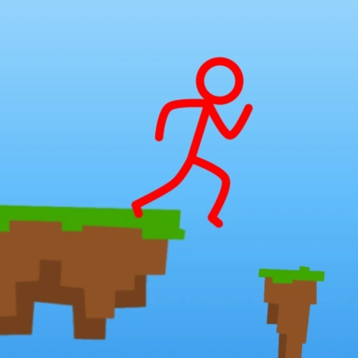 Stickman parkour craft Game