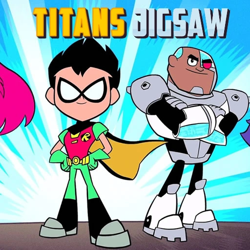 Teen Titans Jigsaw Game