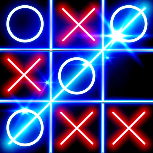 Tic Tac Toe Glow Game 