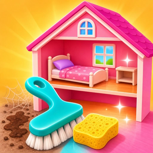 Tidy Up the Dollhouse Game