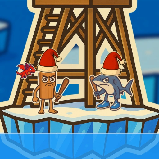 Tung Tung Sahur Snow Arena Game