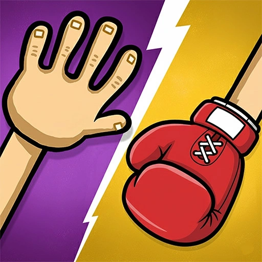 Two Player Red Hands Game 