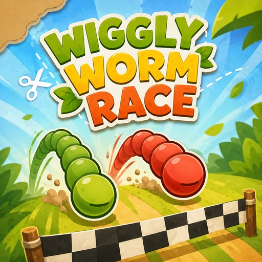 Wiggly Worm Race Game 