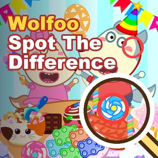 Wolfoo Spot The Difference Game