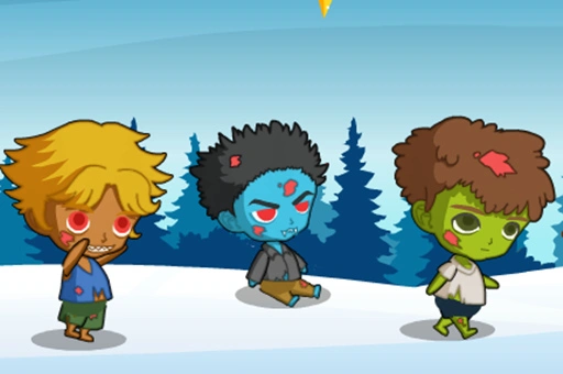 Zombie Bros In Frozen World Game 